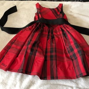 Polo Red & Black dress.